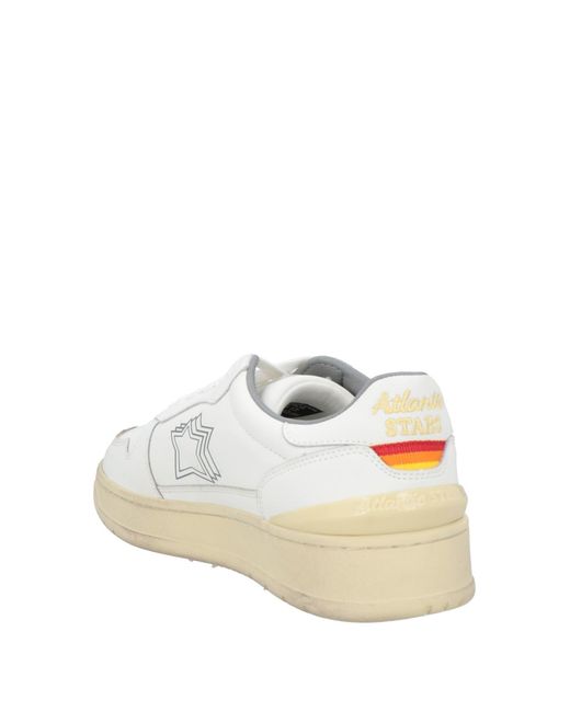 Atlantic Stars White Trainers for men