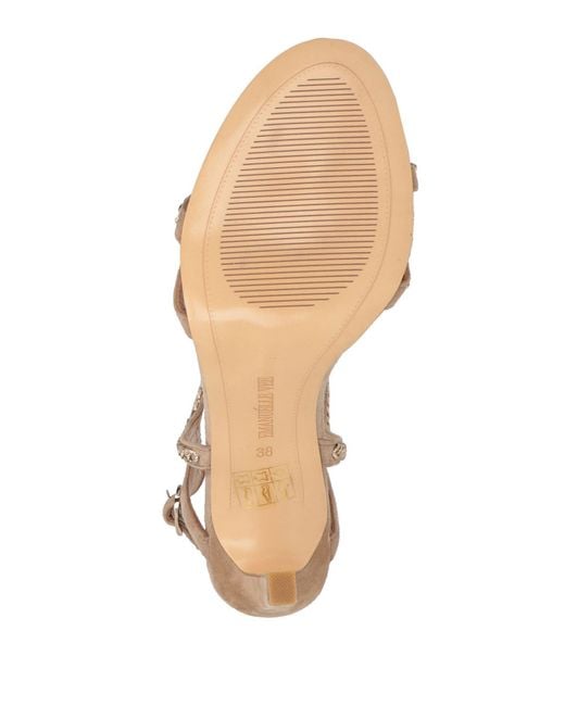 Emanuélle Vee Pink Sandals Soft Leather