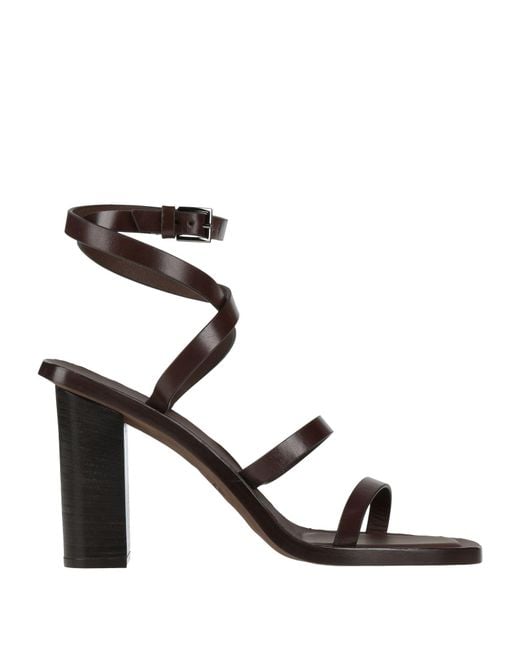Max Mara Black Sandale