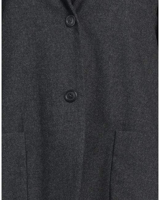 ODEEH Black Lead Blazer Polyester, Viscose, Wool, Elastane