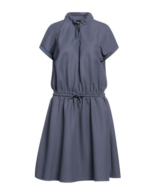 Emporio Armani Blue Midi Dress