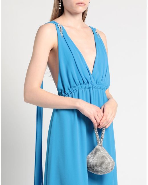 ViCOLO Blue Maxi-Kleid