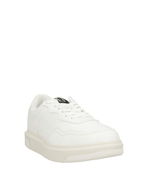 ARMANI EXCHANGE White Trainers for men