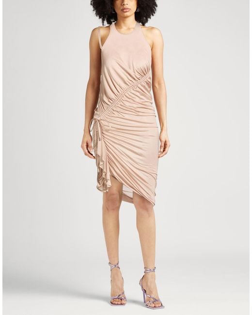Blumarine Natural Midi Dresses