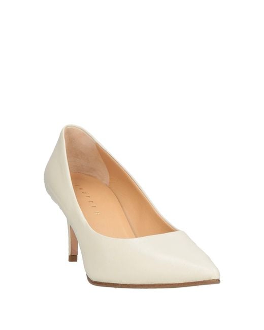 Unützer Natural Cream Pumps Leather
