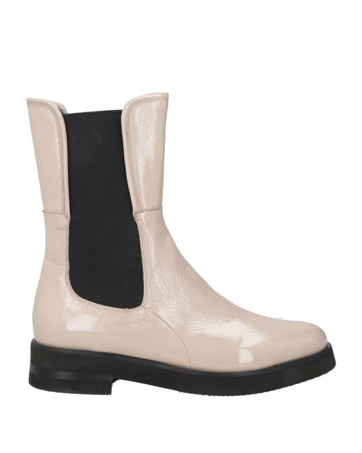 Triver Flight Black Ankle Boots Leather