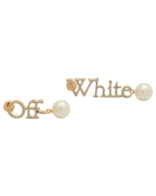 Off-White c/o Virgil Abloh Metallic Earrings