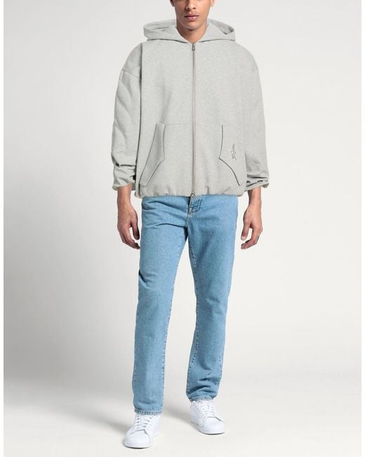 MCM Gray Jacket Polyester, Cotton, Elastane for men