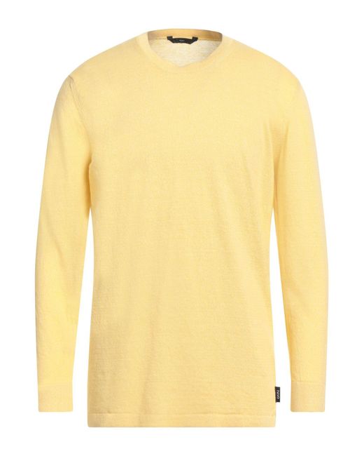 Pullover Hevò de hombre de color Yellow