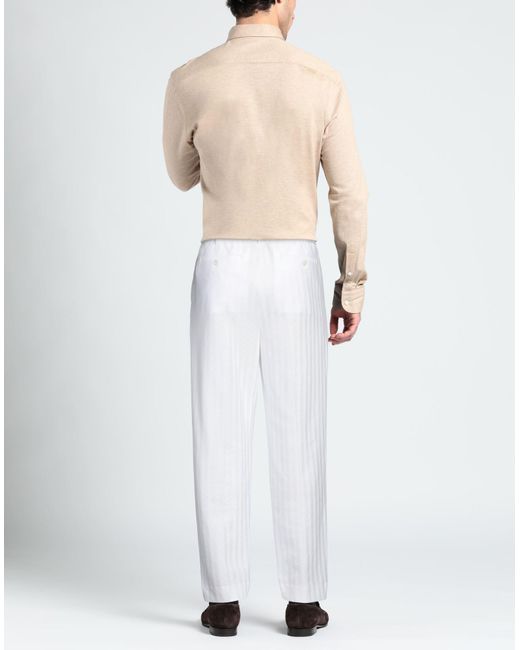 Missoni White Trouser for men
