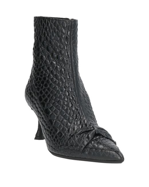 N°21 Black Ankle Boots Leather
