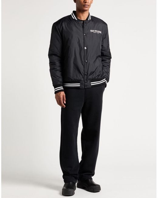 True Religion Black Jackets for men
