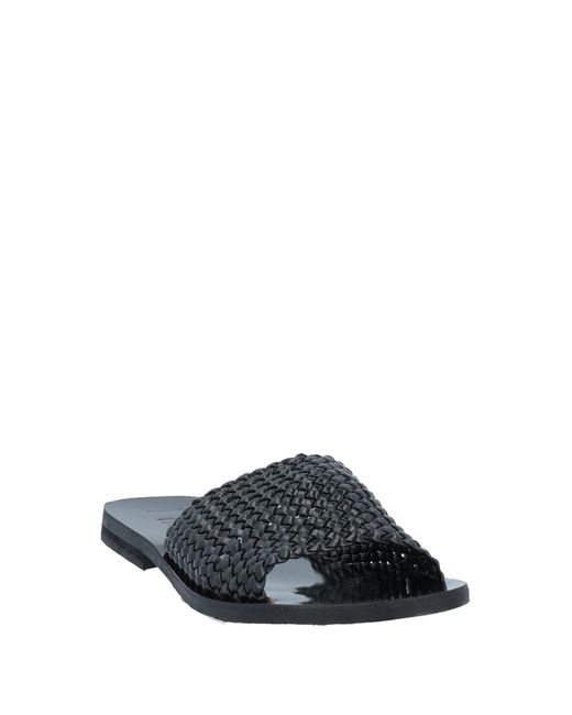 NCUB Black Sandals