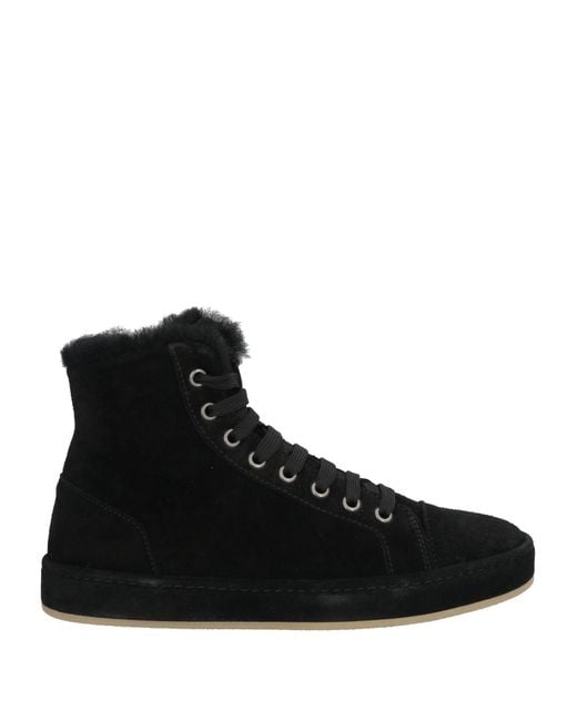 Giuseppe Zanotti Black Sneakers Leather