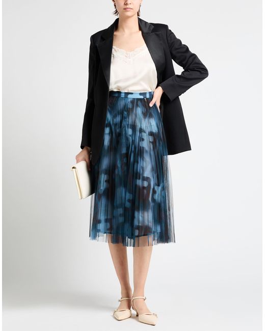 Gonna Midi di Elisabetta Franchi in Blue