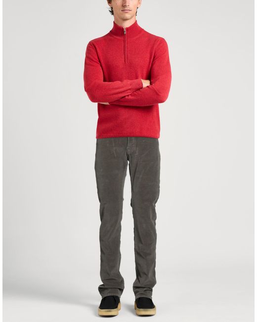 Jacob Cohen Gray Dark Pants Cotton, Elastane for men