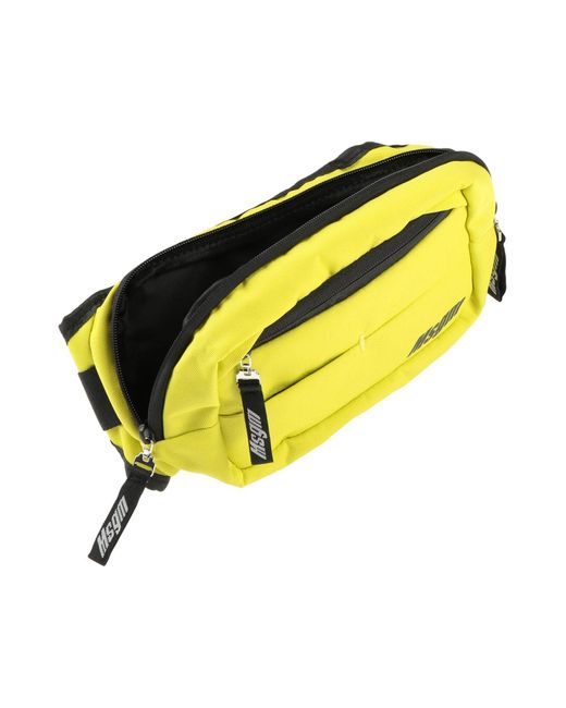 MSGM Yellow Bum Bag for men