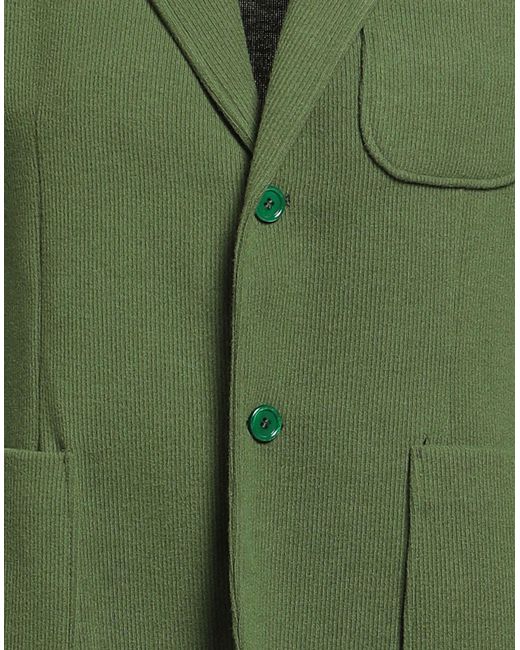 Daniele Alessandrini Green Blazers for men