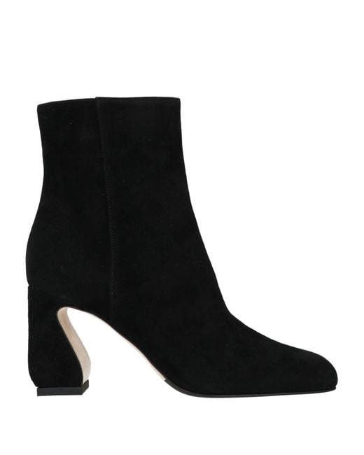 Rossi Black Ankle Boots