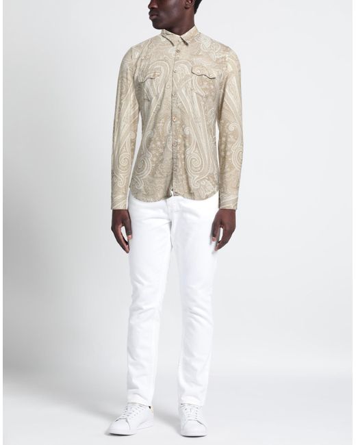 Dnl White Shirt for men