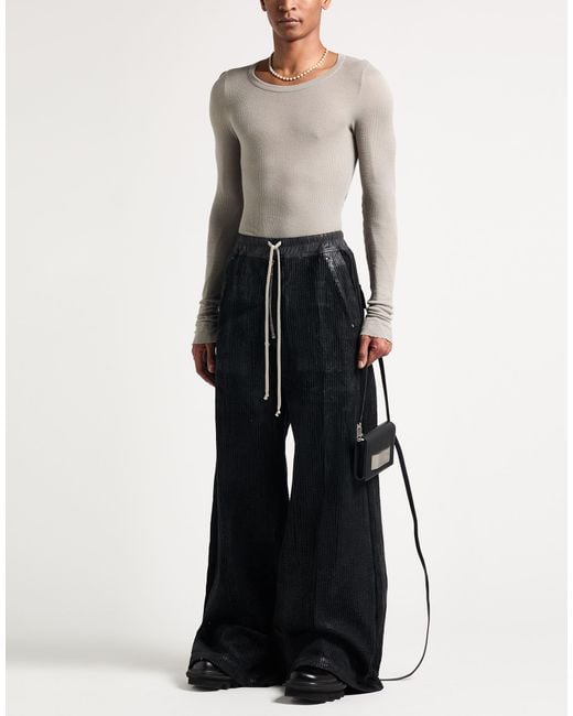 Rick Owens Black Trouser for men