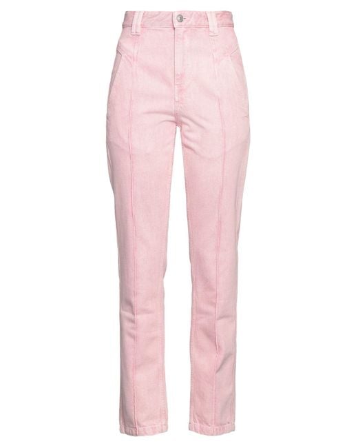 Isabel Marant Pink Jeanshose