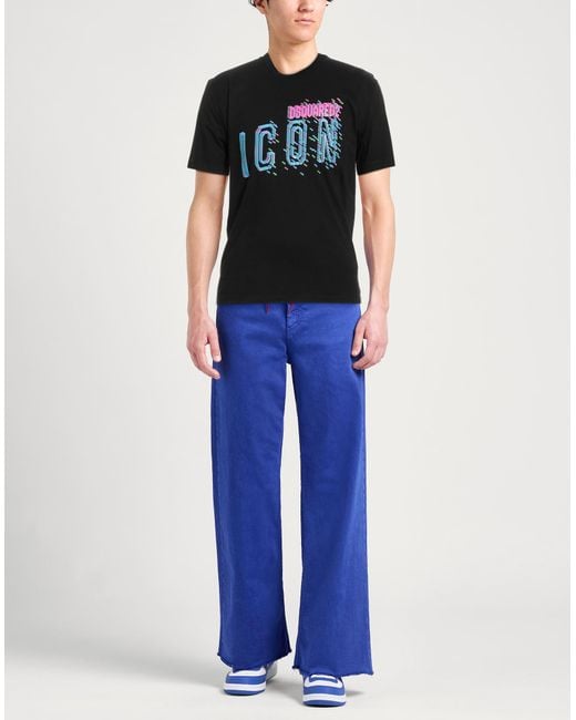 Camiseta DSquared² de hombre de color Black