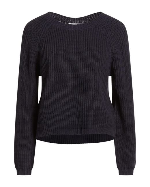 Alpha Studio Blue Sweater Cotton, Polyamide