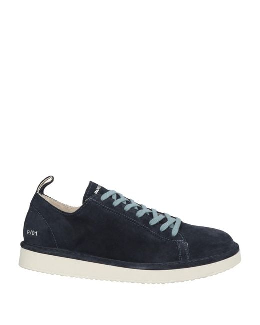 Pànchic Blue Midnight Sneakers Leather for men
