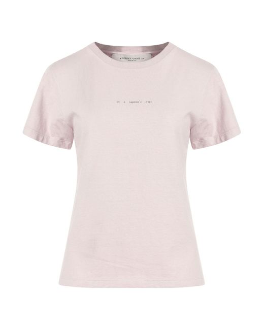 Golden Goose Deluxe Brand Pink T-shirt