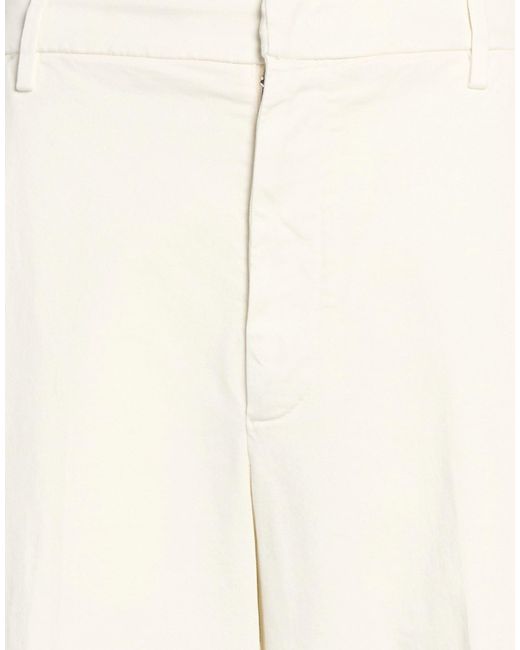 Dondup White Trouser for men