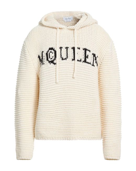 Pullover di McQueen in Natural da Uomo
