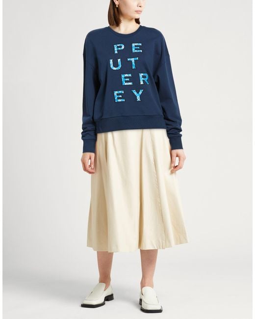 Peuterey Blue Sweatshirt Cotton