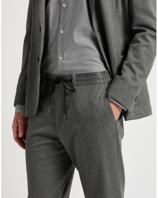 Tombolini Gray Running Suit Polyester, Viscose, Elastane for men