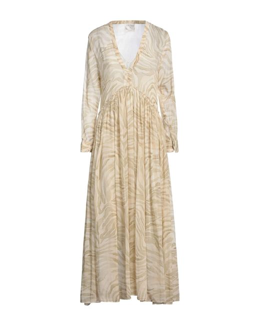 Forte Forte Natural Midi-Kleid