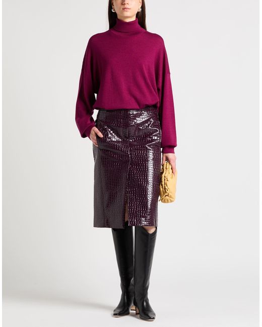Massimo Alba Red Rollkragenpullover
