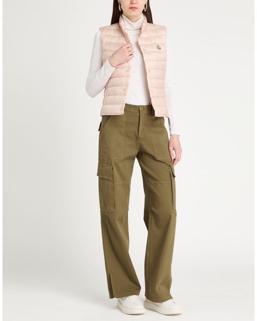Moncler Pink Light Vest Polyamide