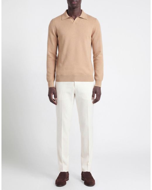Kangra Natural Sand Sweater Wool for men