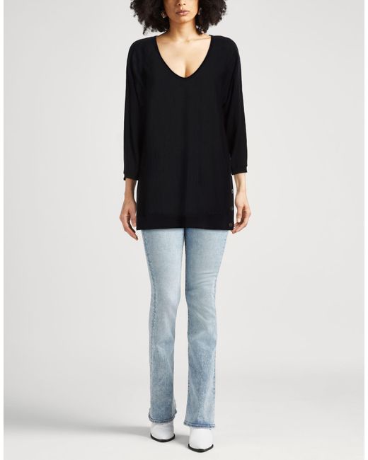 Pullover Alpha Studio en coloris Black