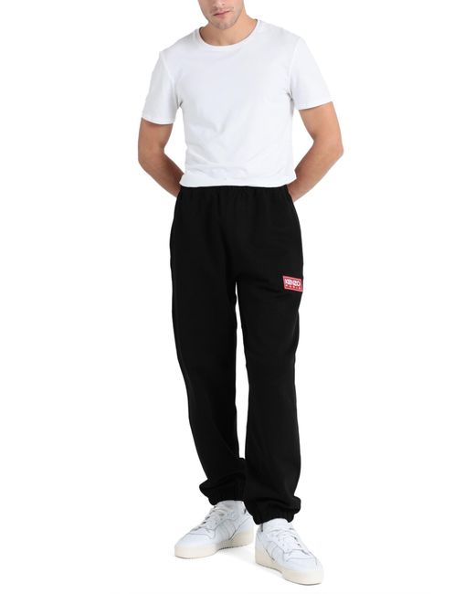 KENZO Black Trouser for men