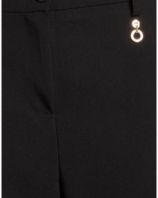 Relish Black Pants Polyester, Elastane