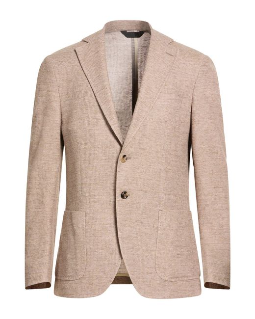 Paoloni Natural Blazers for men