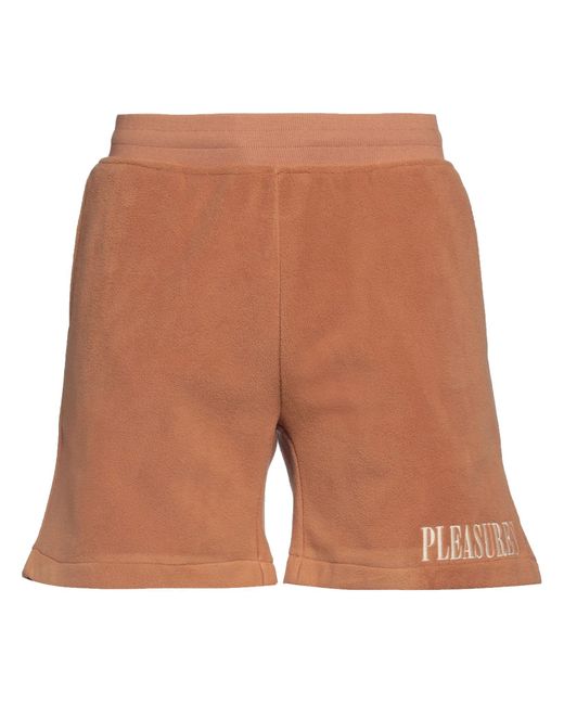 Pleasures Brown Shorts & Bermuda Shorts for men