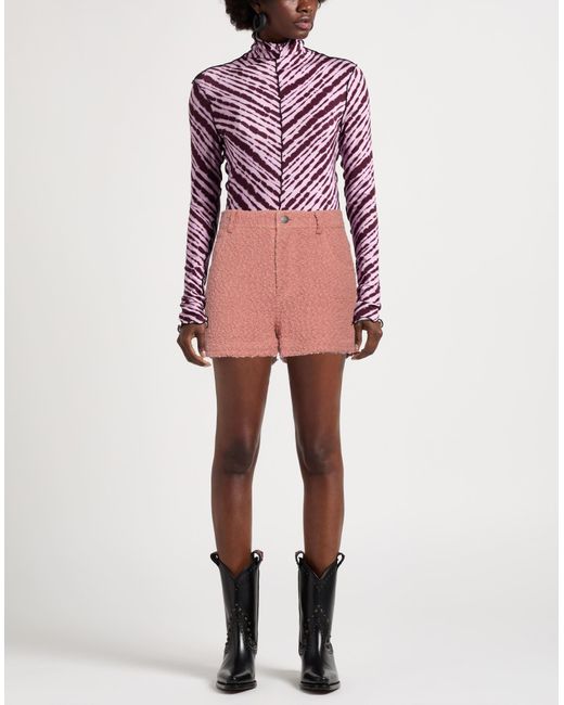 IRO Pink Antique Rose Shorts & Bermuda Shorts Cotton, Polyamide