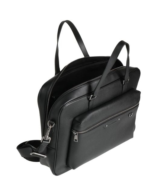 La Martina Black Handbag
