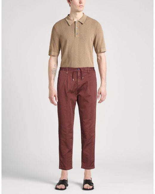 Berna Red Trouser for men