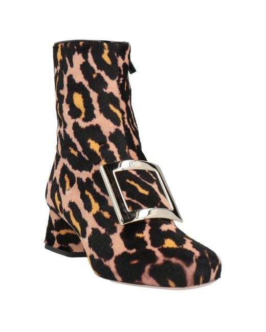 Roger Vivier Brown Ankle Boots