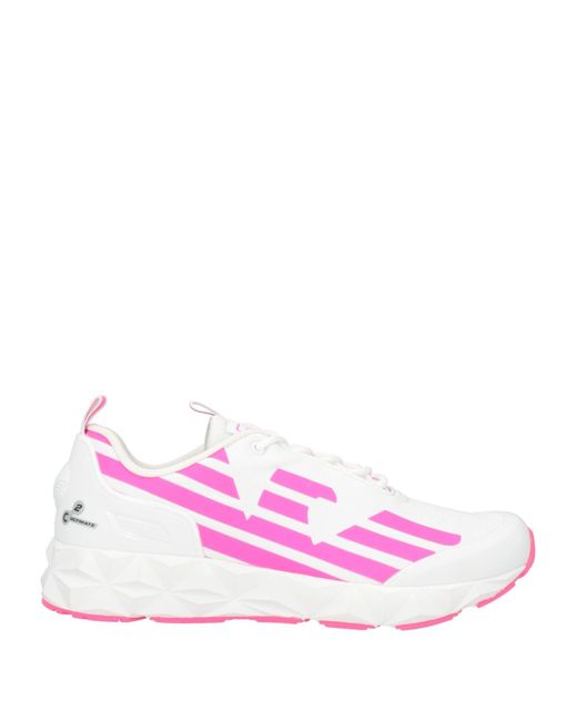 EA7 Pink Sneakers for men