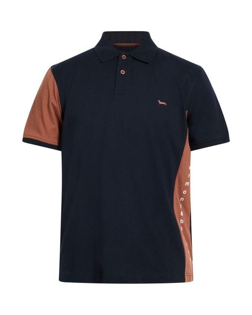 Harmont & Blaine Blue Polo Shirts for men