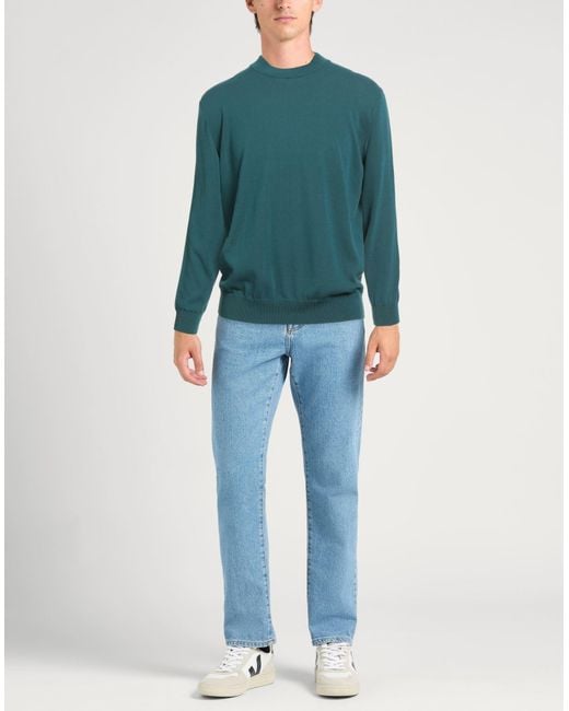 Zanone Green Jumper for men